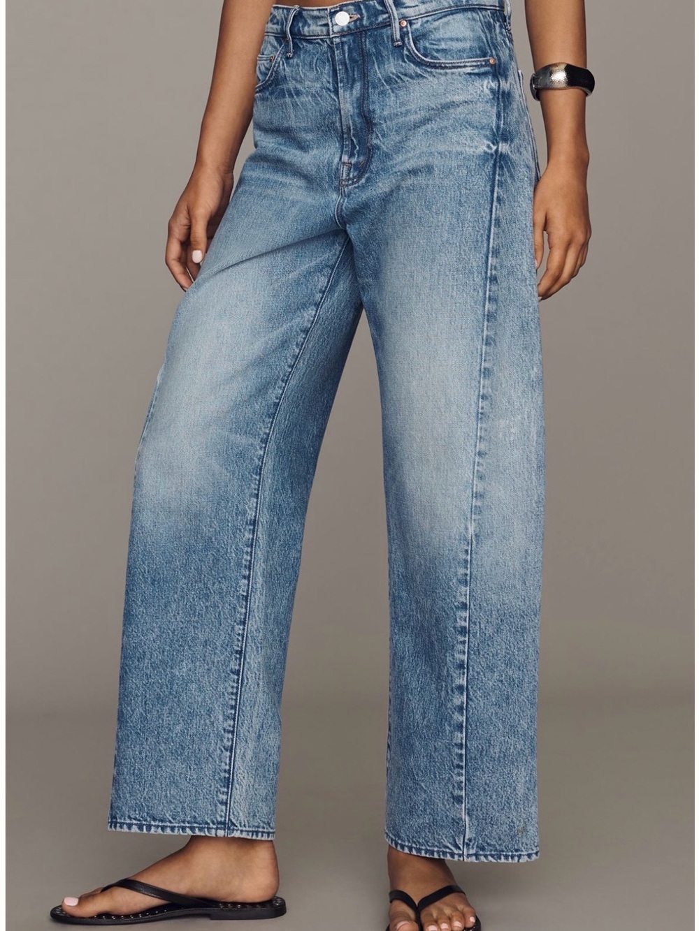 MOTHER Half Pipe High-Rise Tapered
Ankle Jeans - Picture 2 of 7